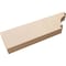 Ekena Millwork 2in. W x 8in. H x 24in. L Mediterranean Woodgrain TimberThane Rafter Tail, Primed Tan RFTUR02X08X24MEDRCPR - alternate 4